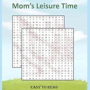 Mom's Leisure Time Word Search